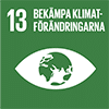 FN:s globala mål: 13. Bekämpa klimatförändringarna